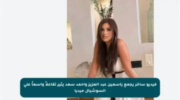 فيديو ساخر يجمع ياسمين عبد العزيز وأحمد سعد يثير تفاعلاً واسعاً على السوشيال ميديا